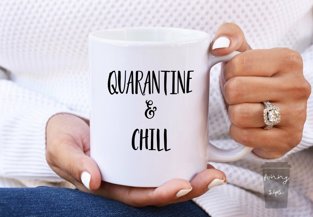 Coffee Mug Quarantine Birthday Quarantine Gift Funny Mug Funny Coffee Mug