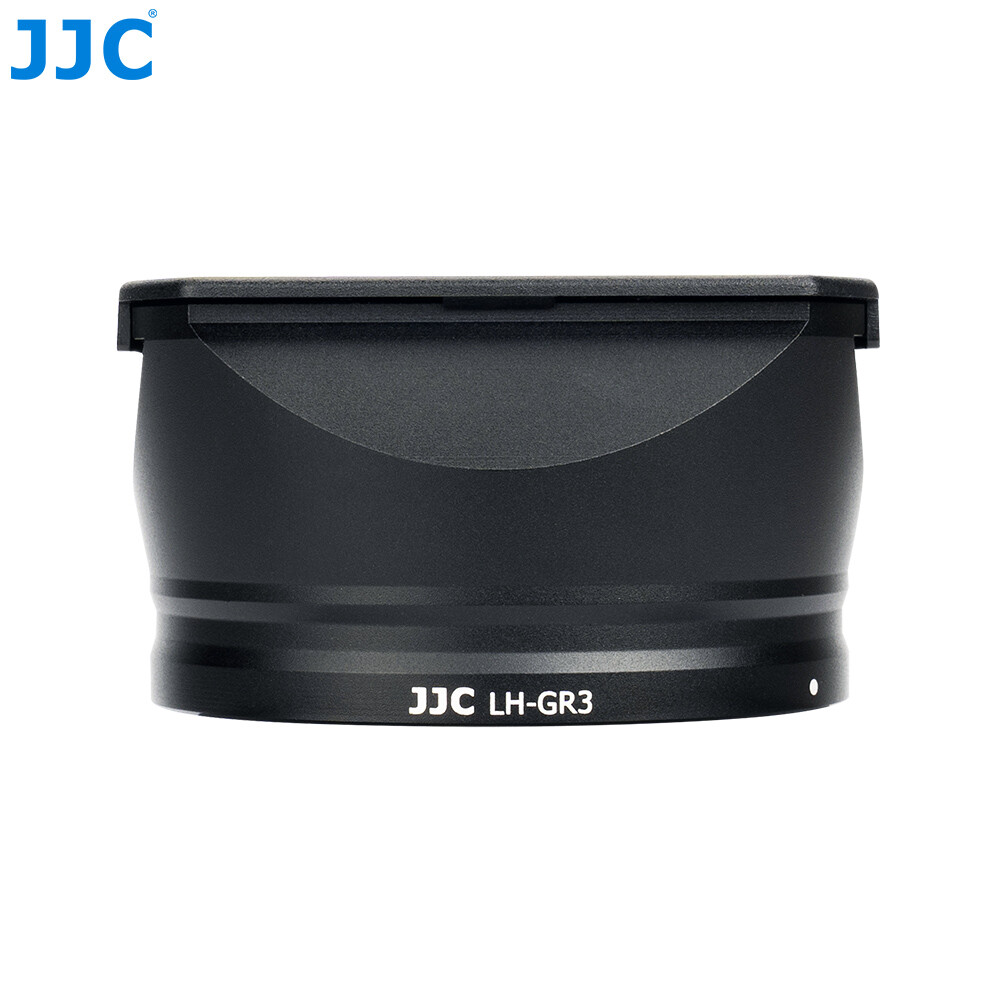 JJC LH-GR3 lens hood for Ricoh GR III Camera with lens cap