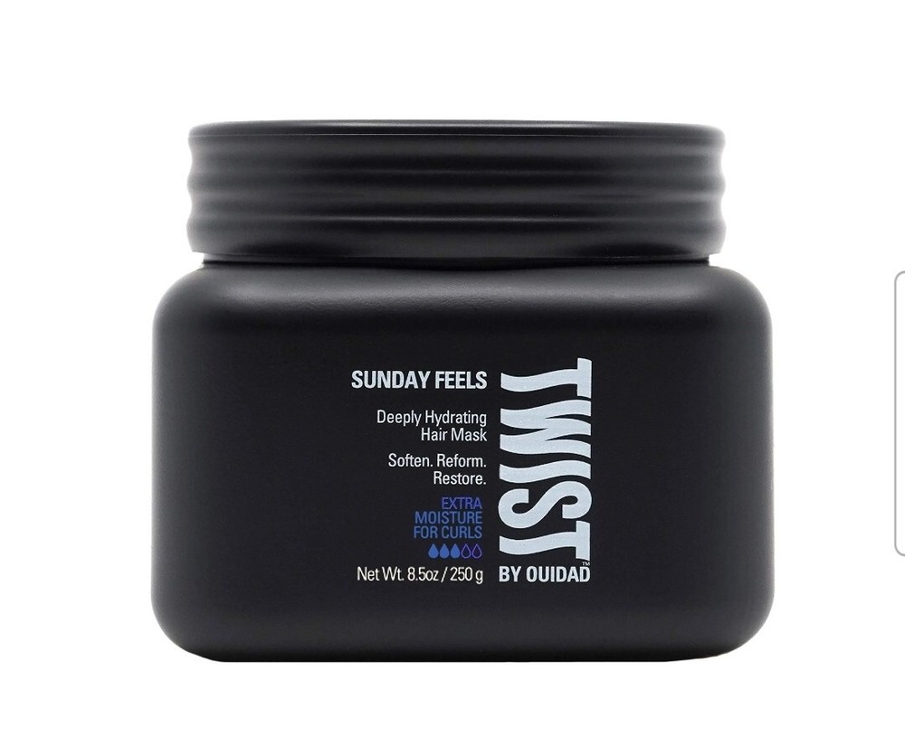 Twist By Ouidad Sunday Feels  Deeply Hydrating Hair Mask 8.5oz BNIB