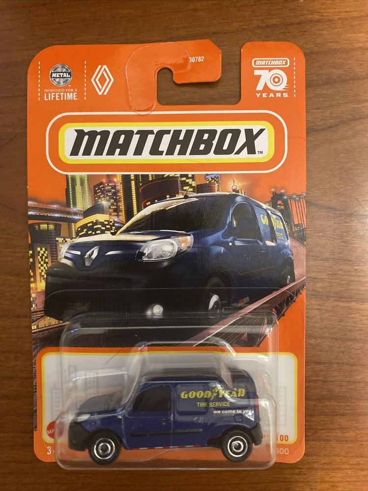 2023 MATCHBOX 83/100 RENAULT KANGOO Blue GOOD YEAR New NEAR MINT-image
