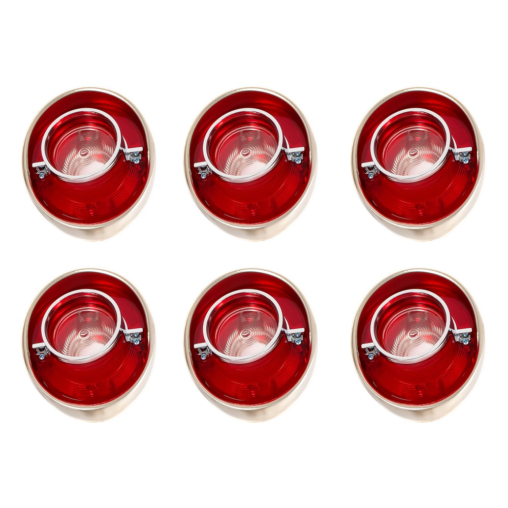 New Full-Size Tail Light & Backup Lens Base Set for 1964 Chevy Impala