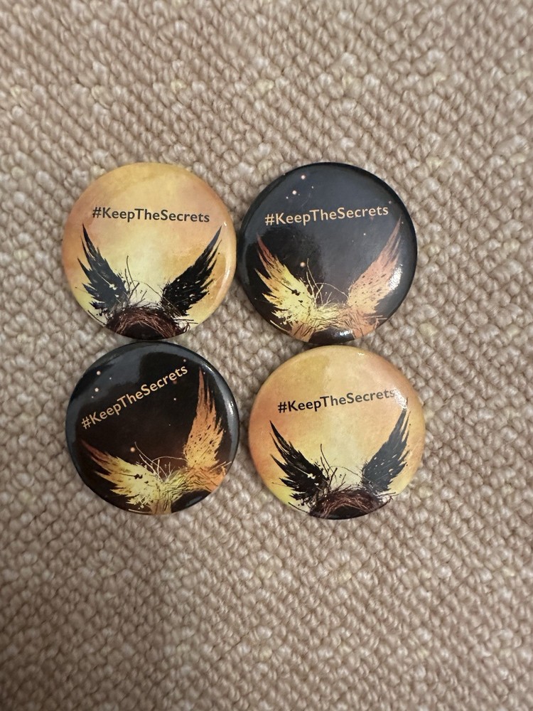 Harry Potter And The Cursed Child Broadway Keep The Secrets Pin Set