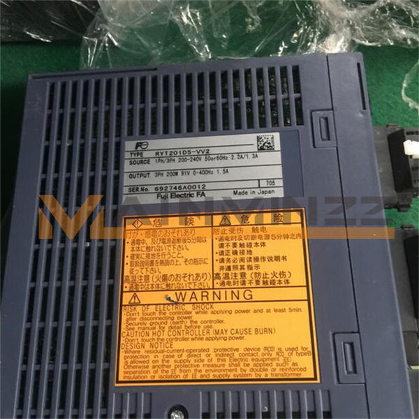 ONE Used Fuji RYT201D5-VV2 200W Servo Driver Tested