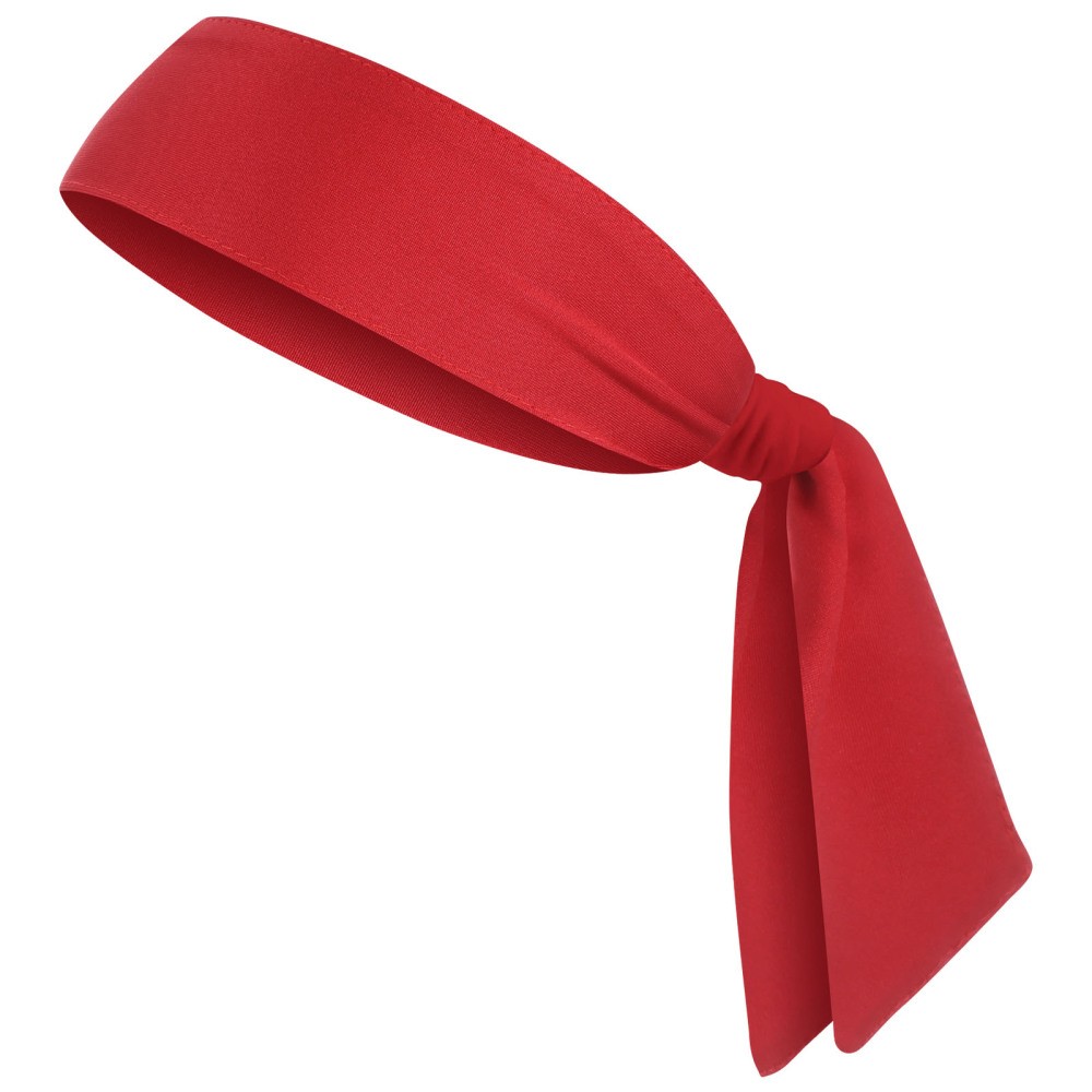 Red Headband for Sports Running Yoga Volleyball Comfortable Tie