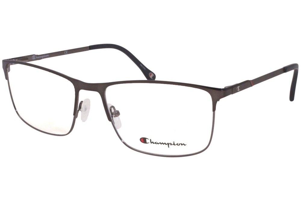 Champion CU-4015 C01 Eyeglasses Men's Gunmetal Full Rim Optical Frame 58mm
