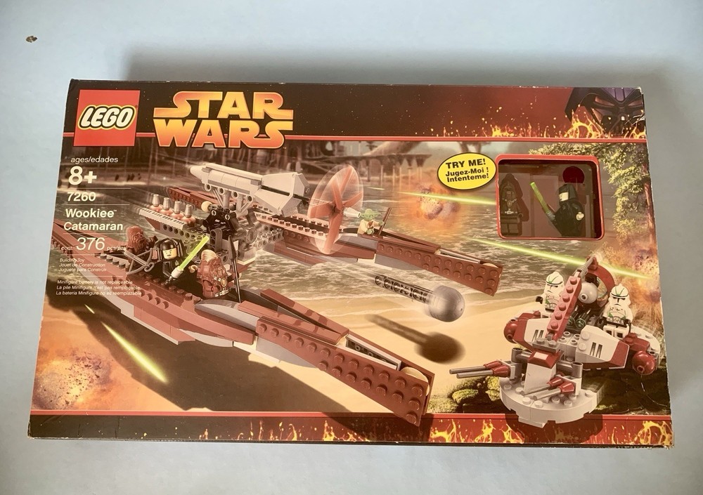 LEGO Star Wars Wookie Catamaran Set 7260 Complete in Excellent Condition