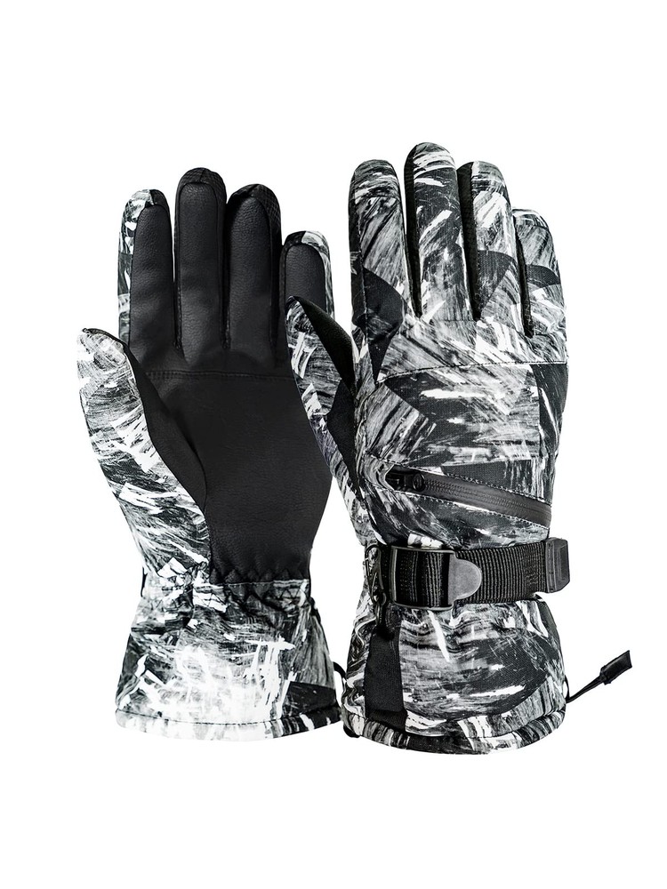 Ski Gloves Touchscreen Snow Gloves for Men Women Winter Gloves Waterproof War...