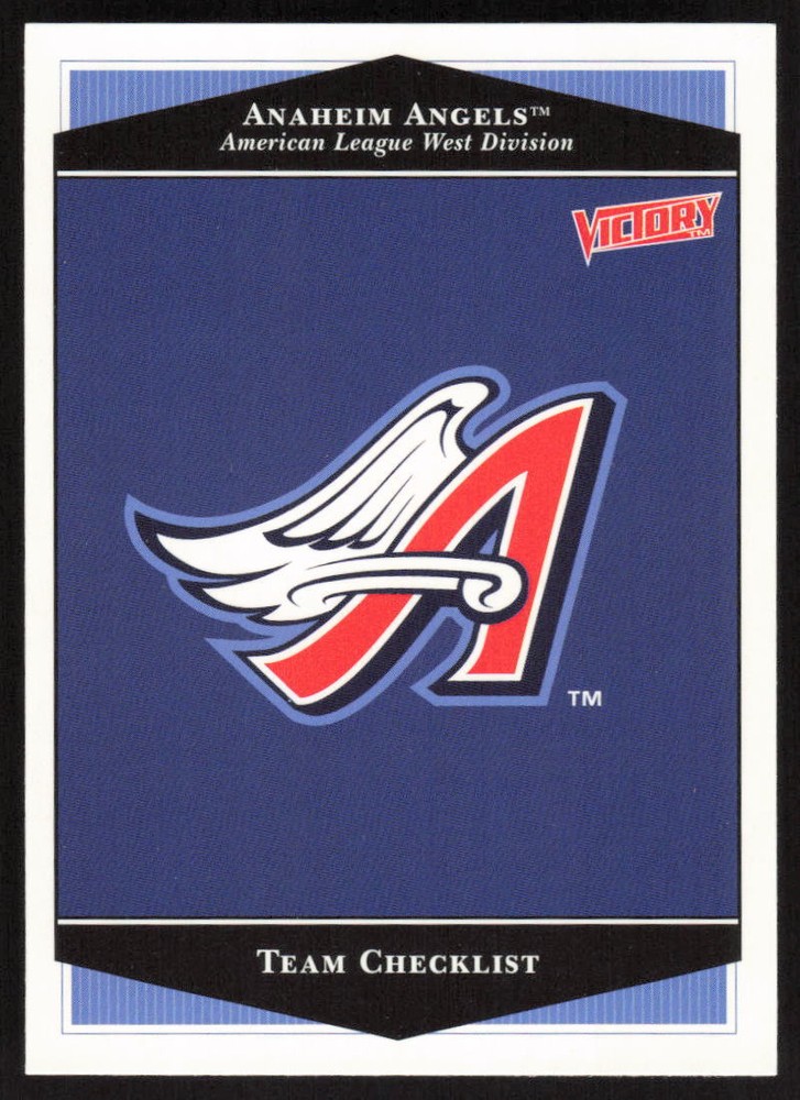 1999 Upper Deck Victory #1 Anaheim Angels Baseball Card