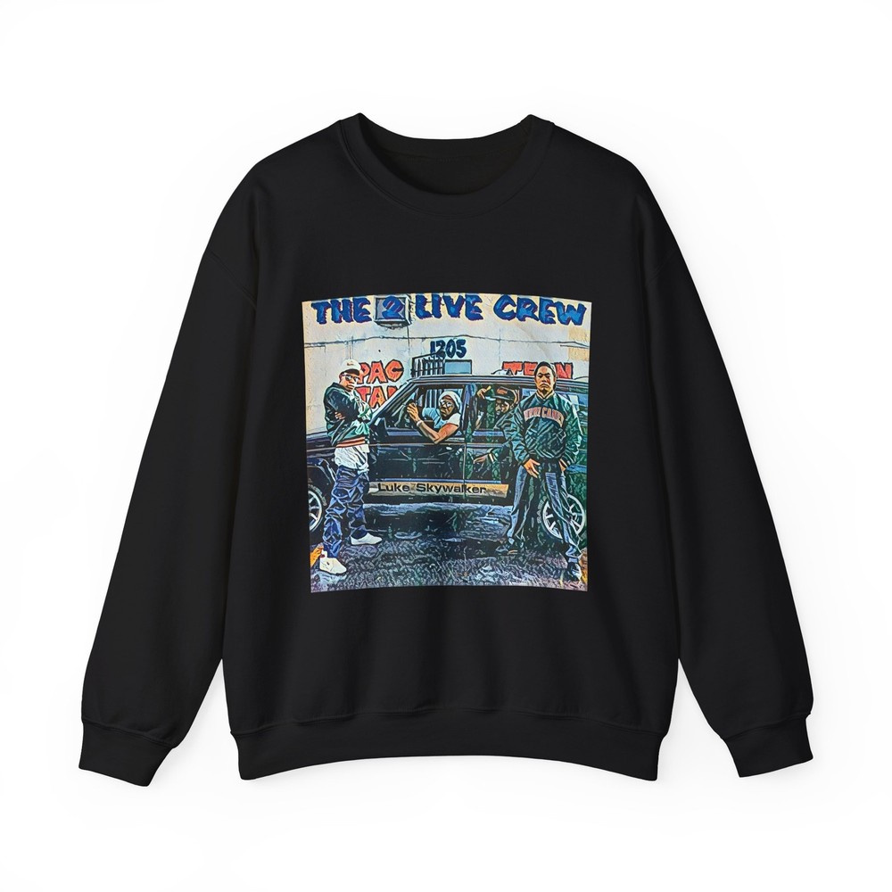 The 2 Live Crew Graphic Print Art LS Unisex Heavy Blend™ Crewneck Sweatshirt