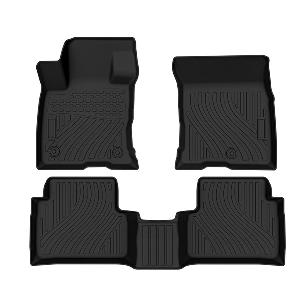 Heavy Duty TPE Floor Mats for 2021-2024 Ford Bronco Sport - Easy Clean Liner