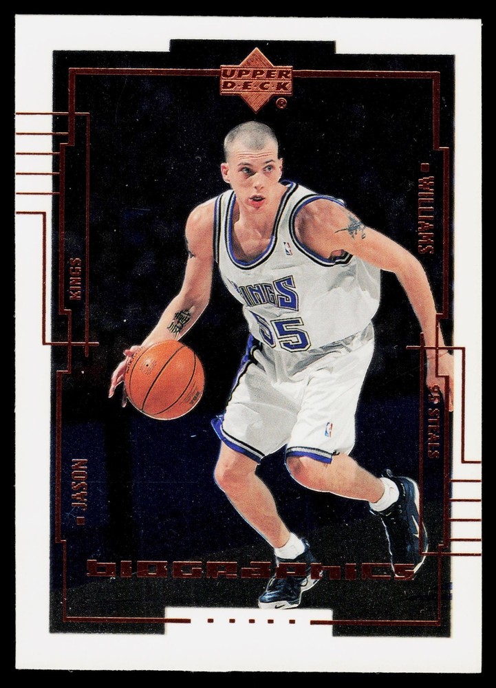 Jason Williams 1999 Upper Deck BioGraphics Kings Card 87 NBA