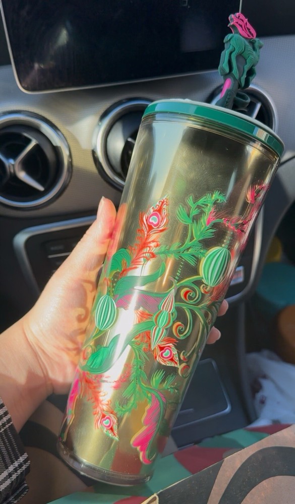 Starbucks 2024 Holiday Reindeer Tumbler 24oz No Box Topper Included