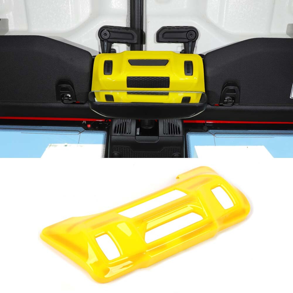 Yellow Inner Overhead One-Touch Roof Panel Trim For Jeep Wrangler Jl Jt 2024-25