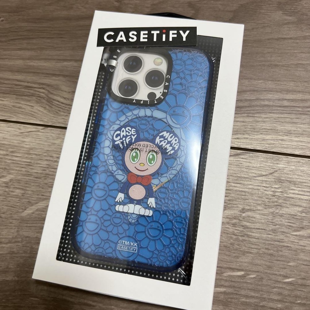 Murakami Takashi Casetify Mr Dob iPhone 16 Pro Blue Case Japan Import