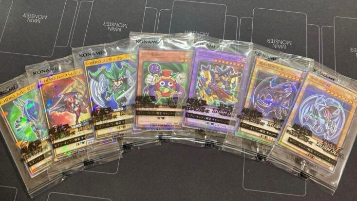 Yu-Gi-Oh! OCG Rush Duel 7-Eleven Promo Card Set 7pcs Japan 2024 Presale-image