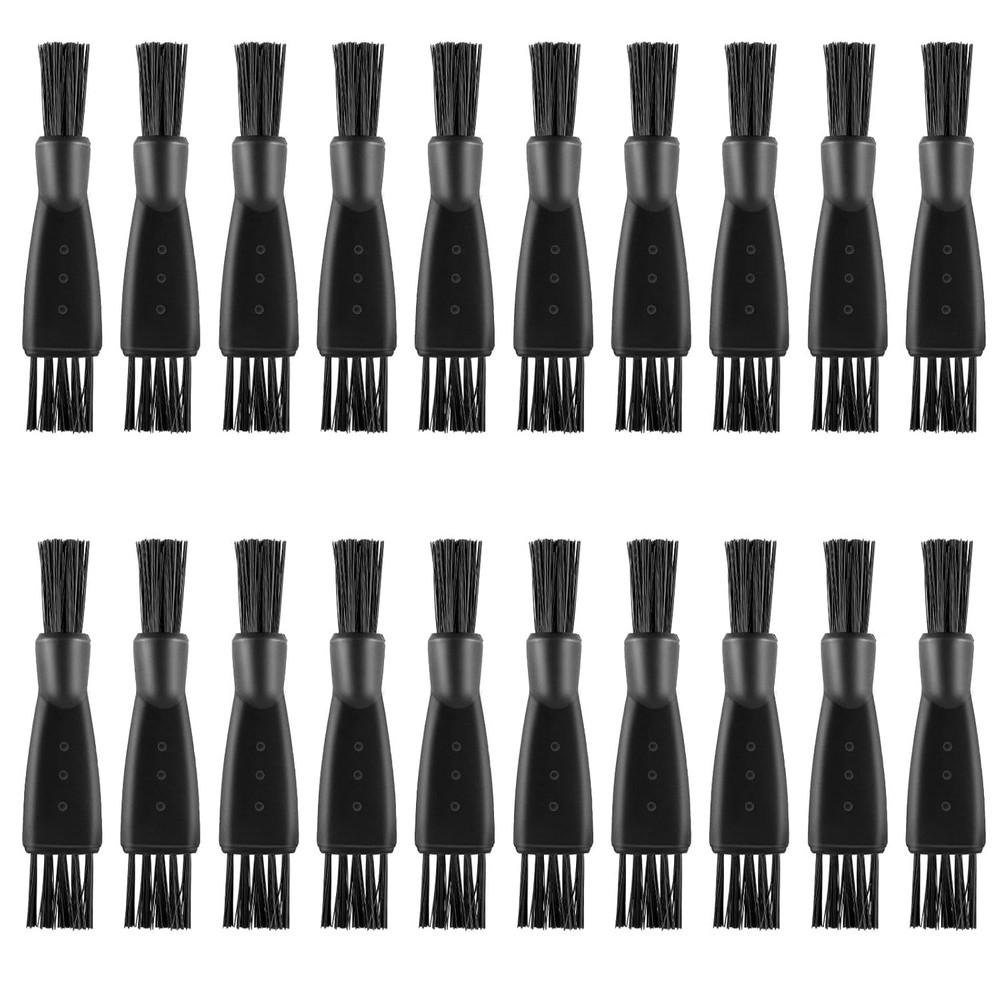 20PCS Electric Shaver Cleaning Brush, Black Cleaning Brush for Electric Shaver C
