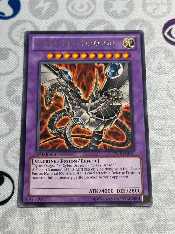 Cyber End Dragon RYMP-EN060 Rare NM Yugioh Trading Card