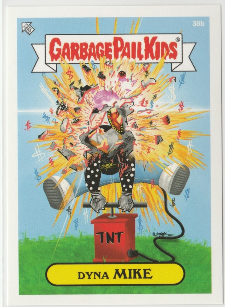 Dyna Mike 38b Garbage Pail Kids GPK 2020 Beyond the Streets Series 1 Card