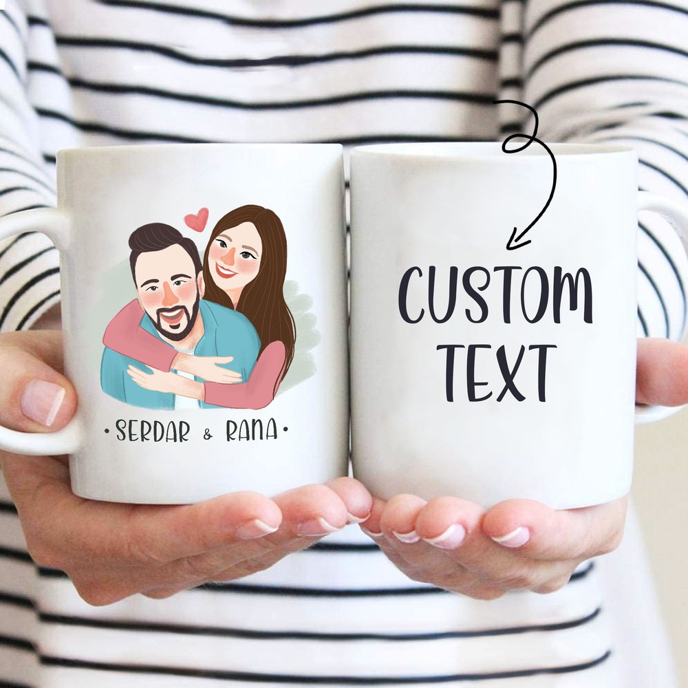 Couple Personalized Mug Custom Photo Mug Gift For Lovers Gifts For Him Gifts For