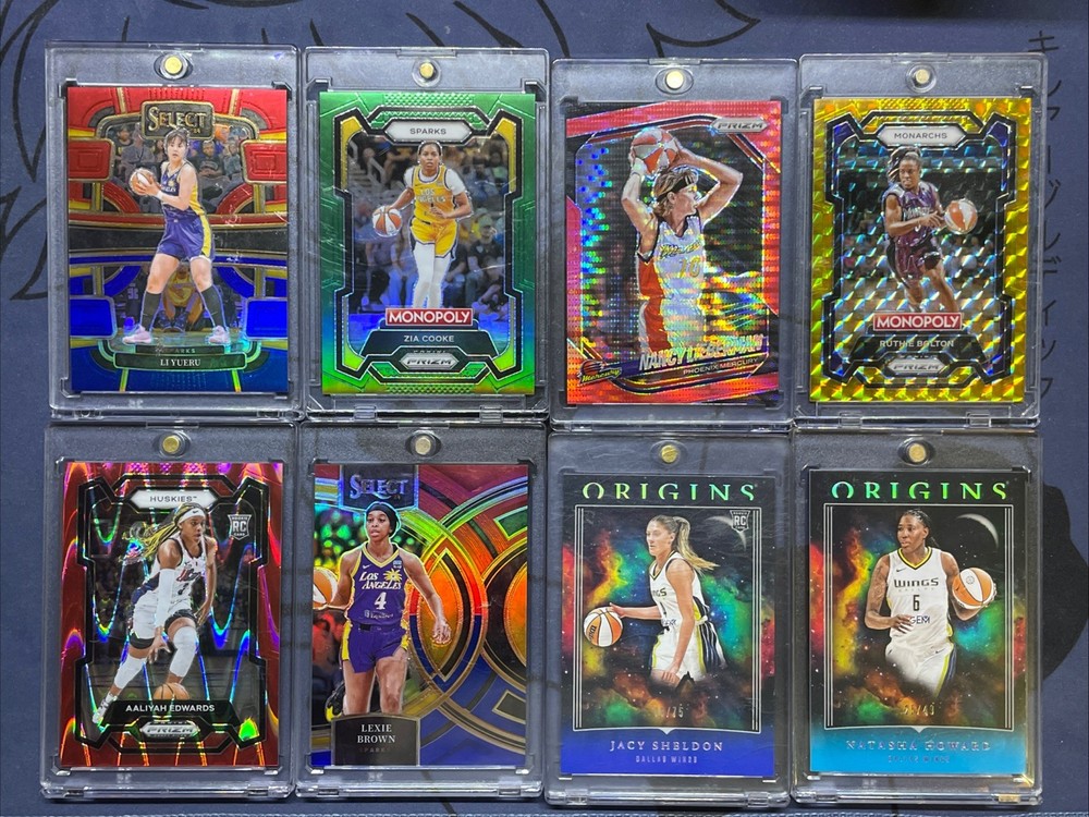 2024-25 Panini & Toppscrome WNBA  26 Card Lot All #d Mags