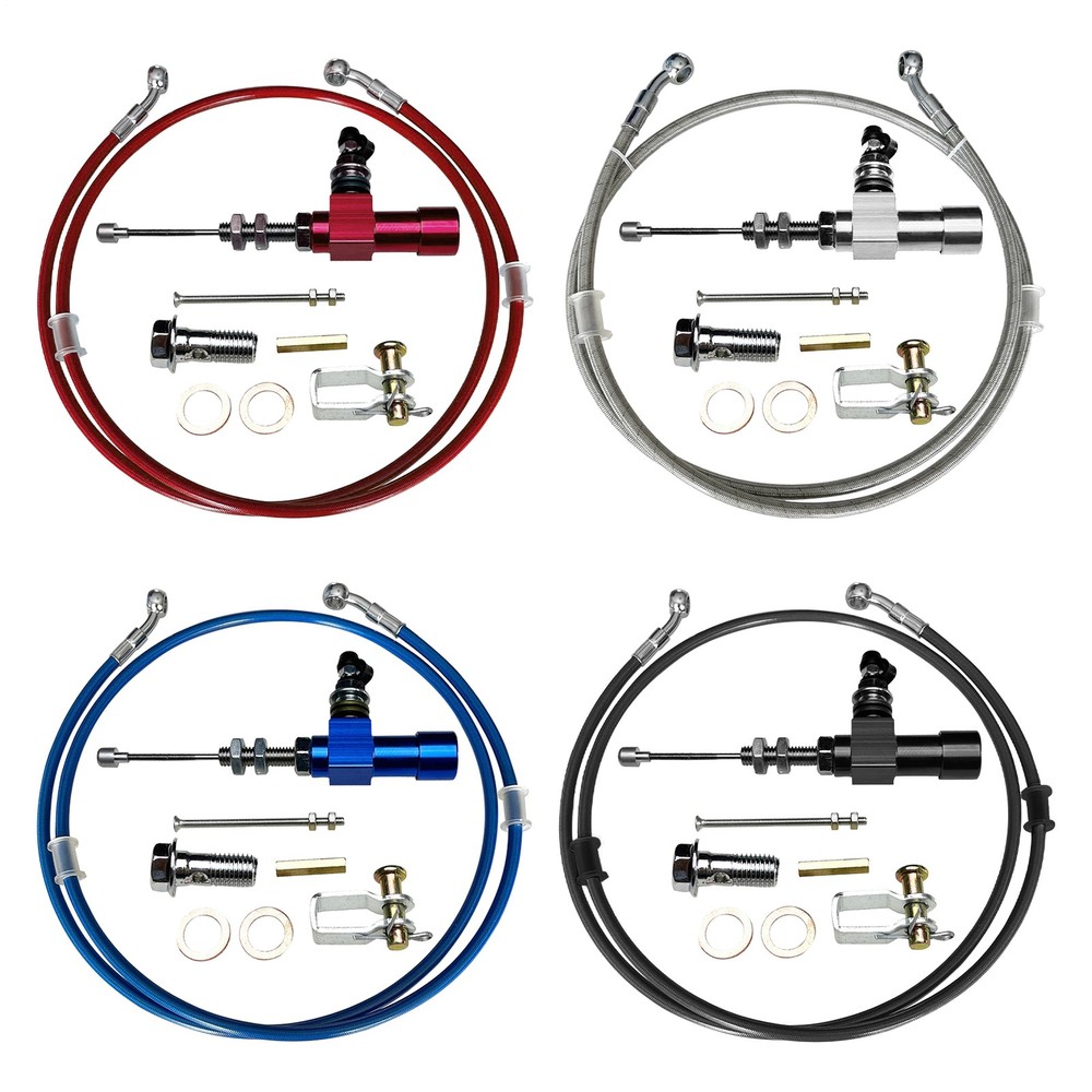 Hydraulic Line Hose Kit 12.7mm Motorcycle Hydraulic Brake Lines Tee Hose Univers