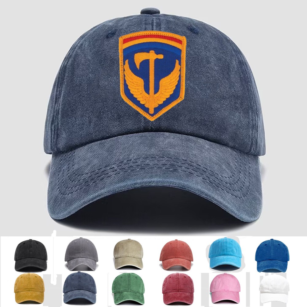 Custom Embroidered Hat 42nd Support Group, Veteran Cap, Trucker Hat, Gift Idea