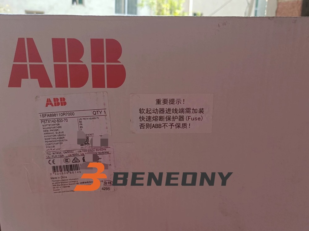 1pcs PSTX142-600-70 ABB soft starter NEW FedEx or DHL quality assurance