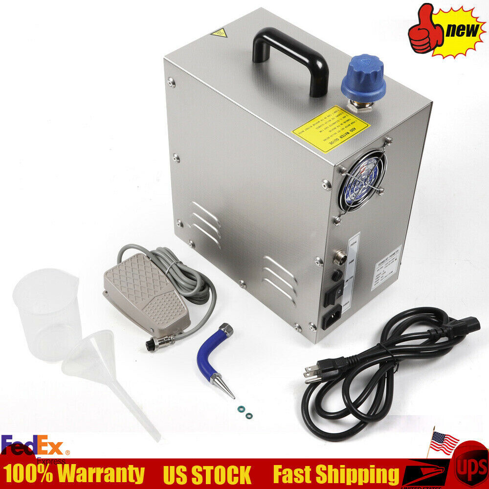 2L Jewelry Steam Cleaner for Gold Silver 1300W Fast Cleaning Machine