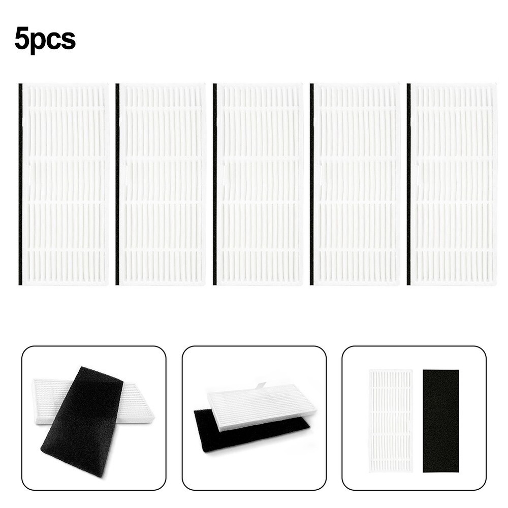 High Quality Filter Filter Screen Robot Vacuum Cleaner Spare 5pcs Accessories