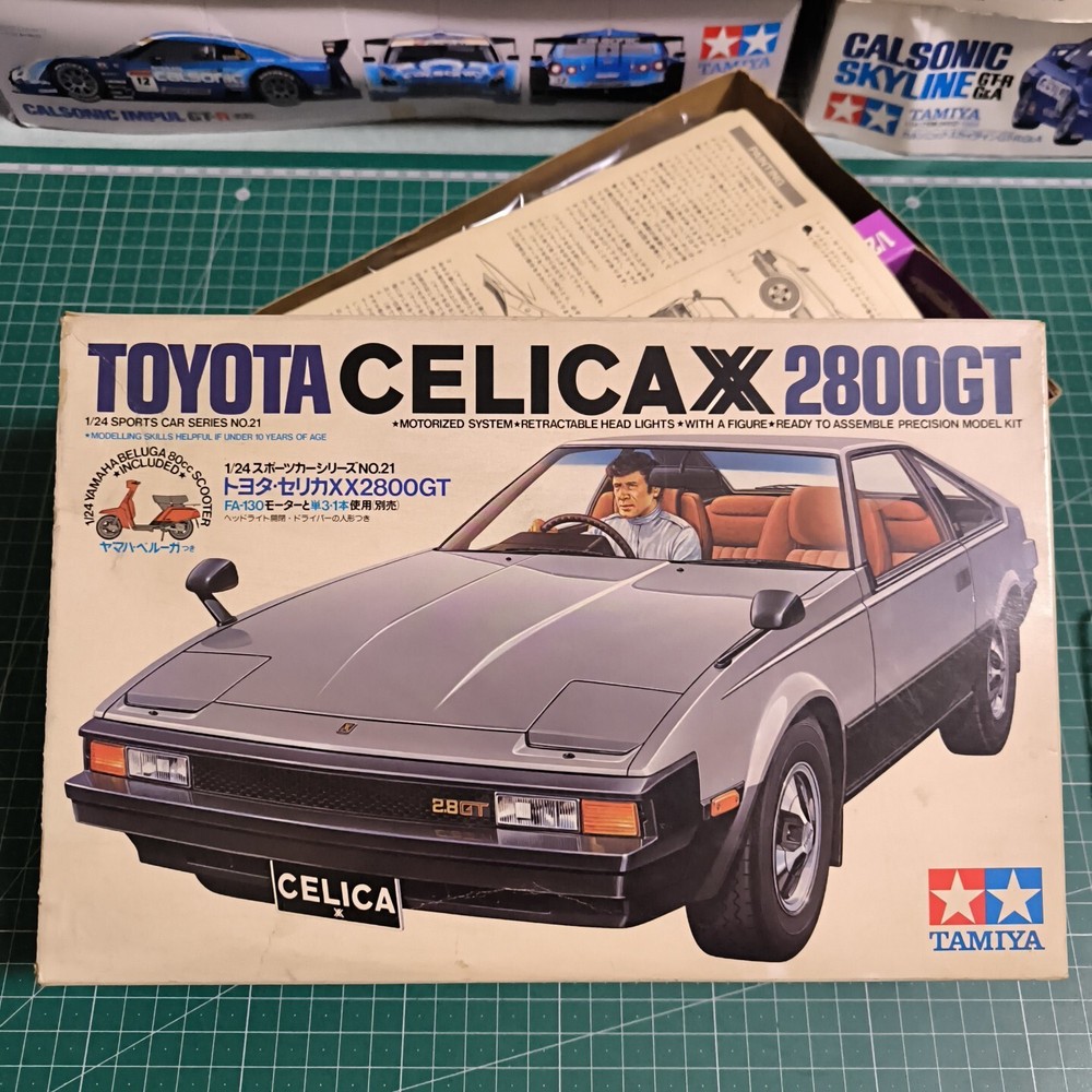 Tamiya 1/24 Toyota Celica XX 2800GT Sports Car Series No.21