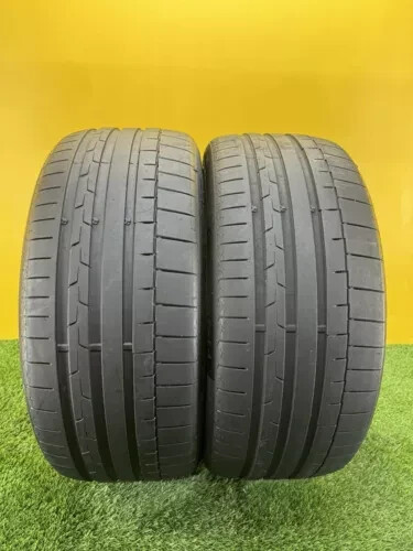 2X Tires Continental Sport contact 6 255/40ZR21 255/40/21 2554021 7/32 #1327
