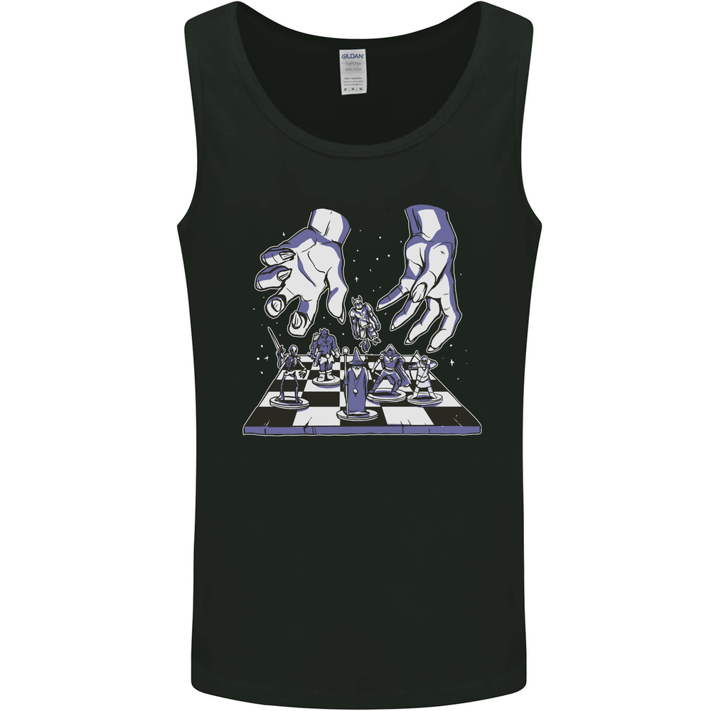 Dungeons RPG Board Game Graphic Mens Vest Tank Top  