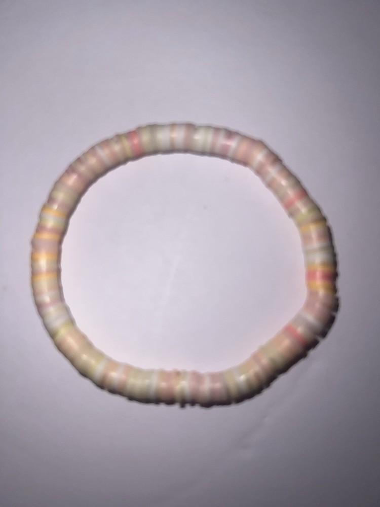 Smoothie-Inspired Clay Beaded Bracelet Fun Colorful Design