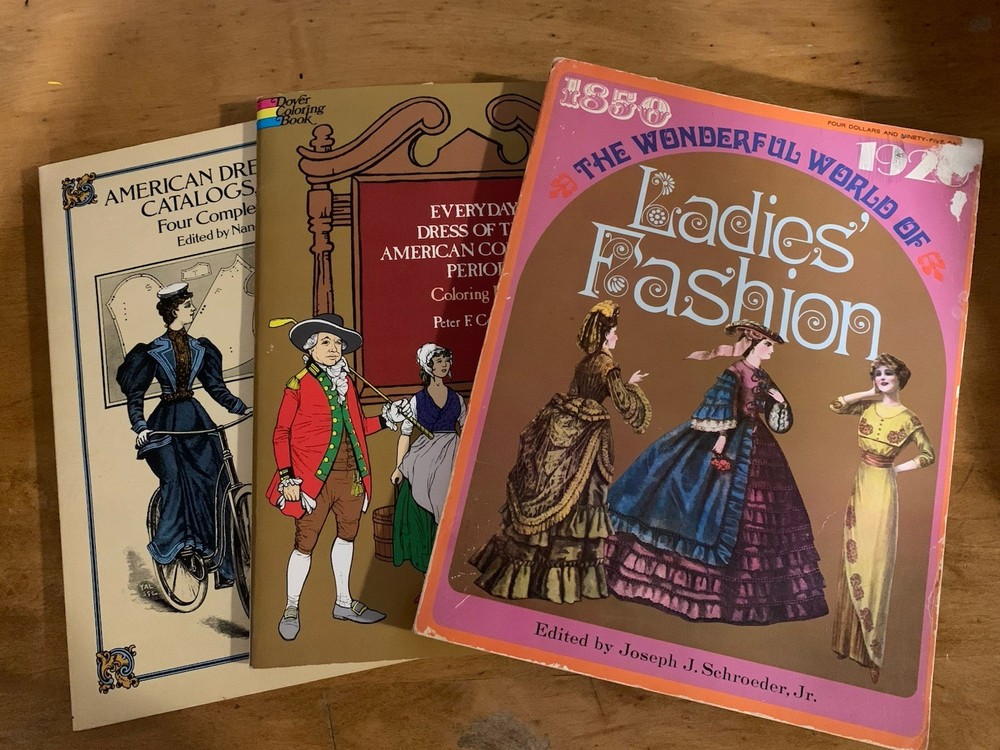 Bundle Of 3 Vintage Fashion Books