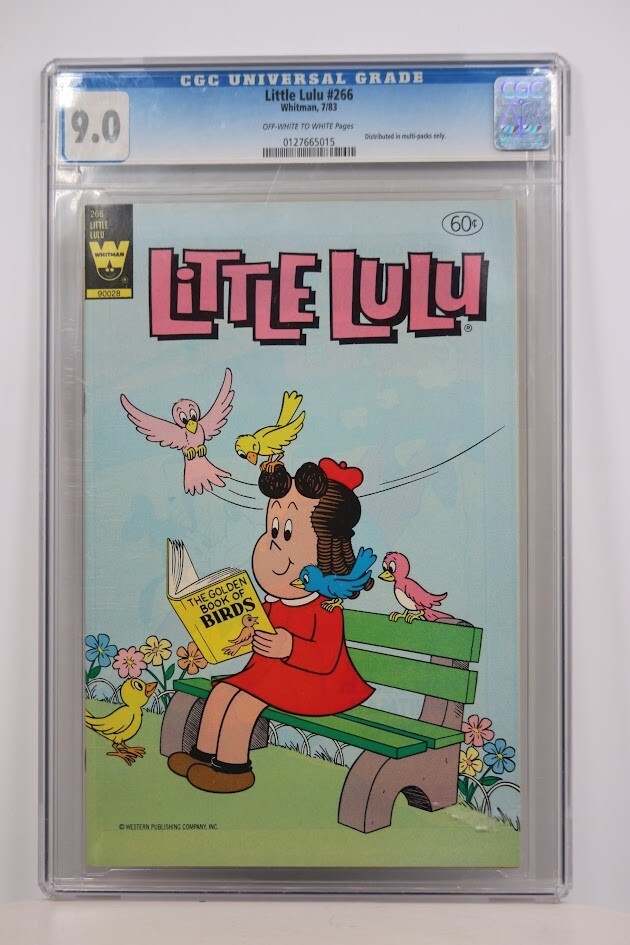 Western Publishing Company Little Lulu #266  Whitman Comics 1983 Graded 9.0