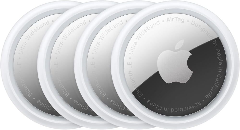 Secure Your Belongings with a 4-Pack of Airtags for Ultimate Tracking