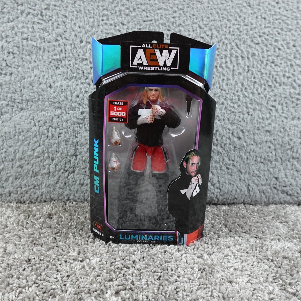 2024 AEW ALL ELITE WRESTLING UNMATCHED SERIES 8-CM PUNK #64-CHASE 1 of 5,000