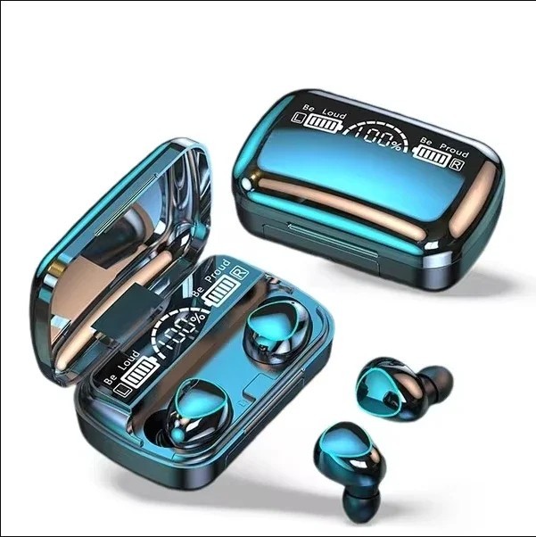 TWS Bluetooth Earbuds Waterproof Bluetooth 5.1 Headset Noise Cancelling Wireless