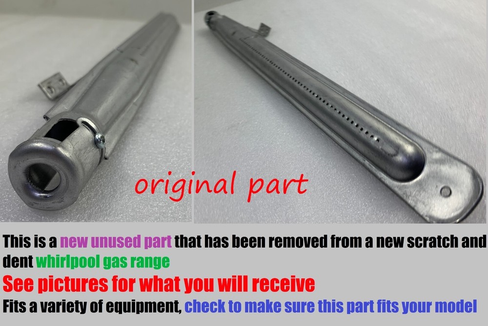 Whirlpool Range Oven Burner W10650358 W11220387 New Genuine OEM Part