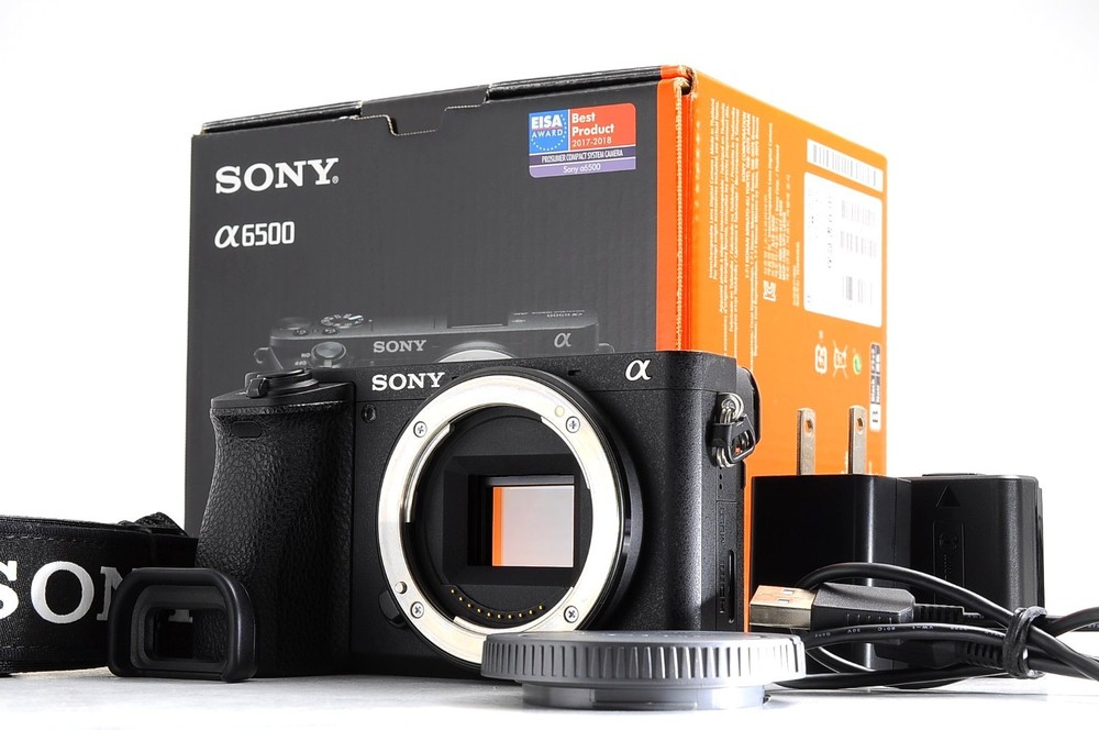 Sony Alpha a6500 24.2MP Mirrorless Camera with Original Box - 2,704 Shots - Mint Condition