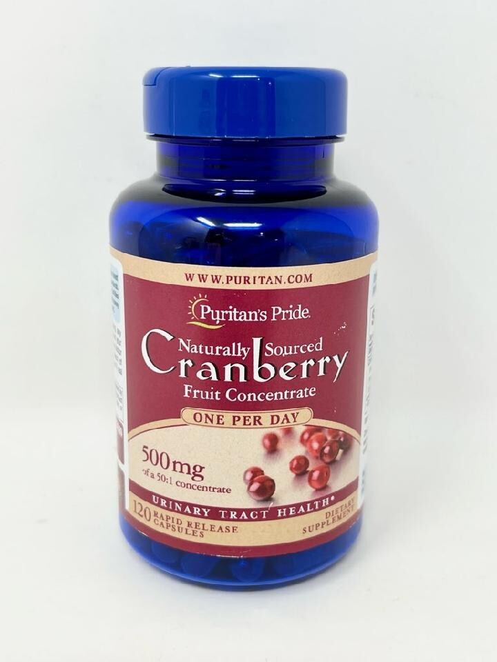 Puritan's Pride One A Day Cranberry Concentrate 500mg 120ct-image