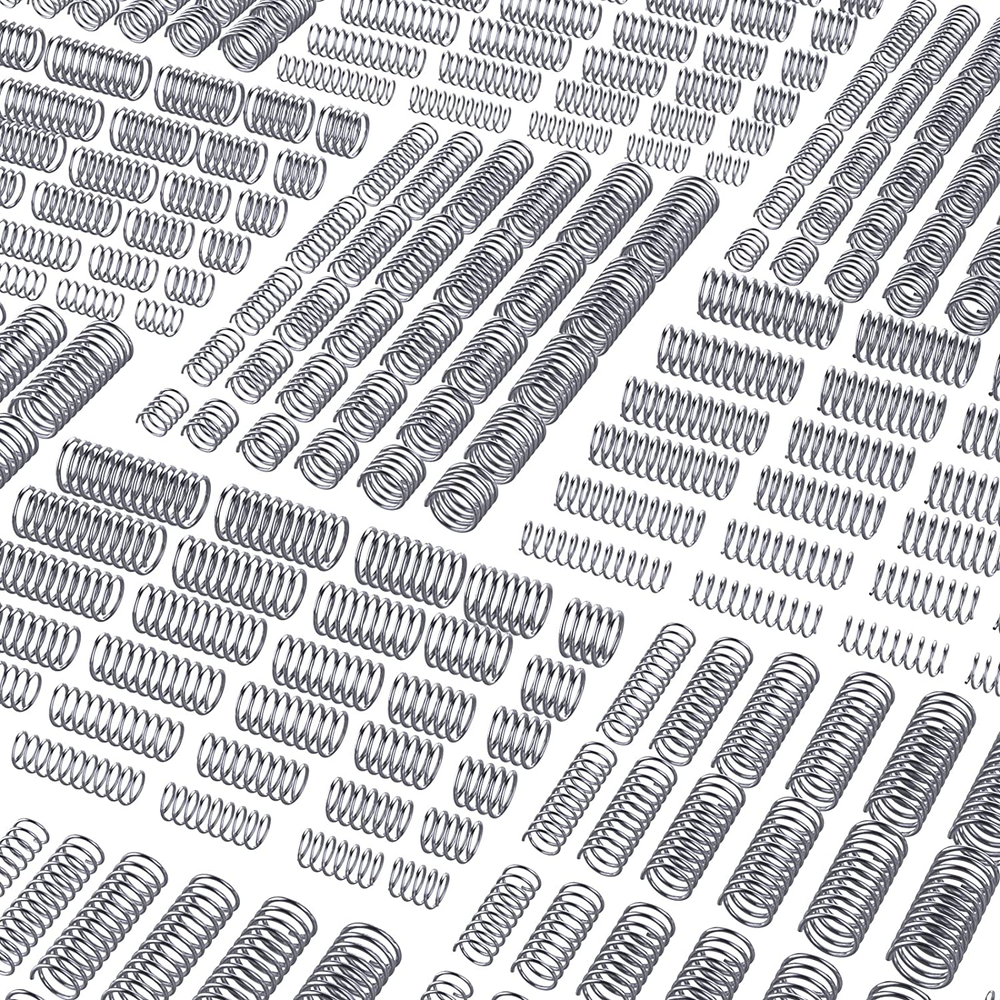 300 Pcs Stainless Steel Compression Spring Assortment Kit for DIY Repair and Projects