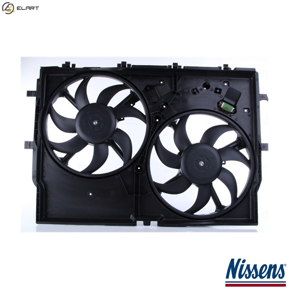 FAN ENGINE COOLING 850003 FOR FIAT DUCATO/Bus/Platform/Chassis/Van 2.0L 4cyl