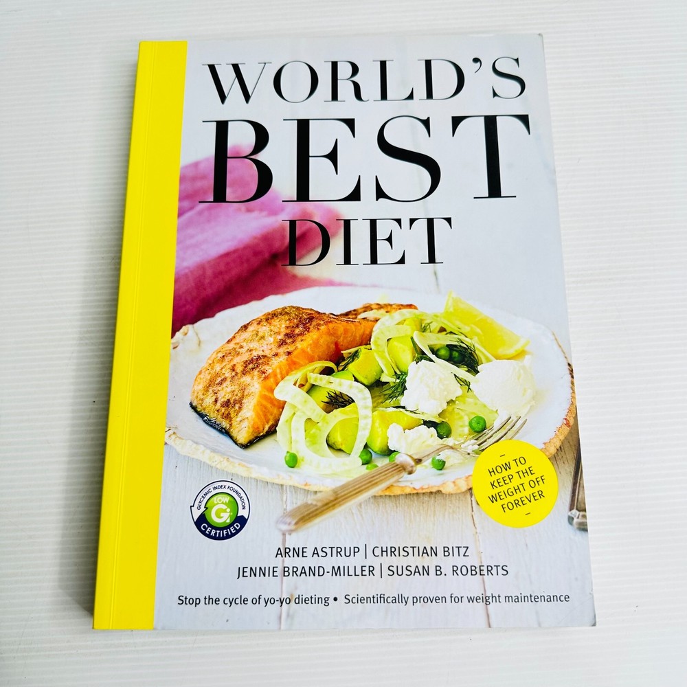 World's Best Diet by Arne Astrup Cookbook Paperback Book Weight Loss Dieting
