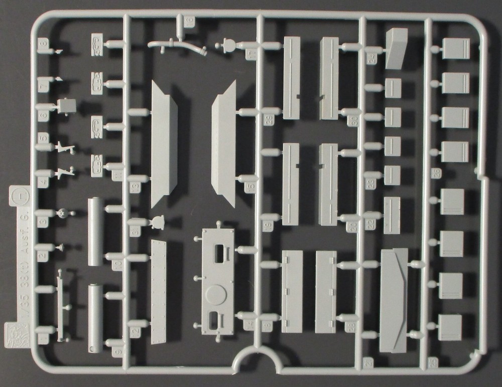 1/35 Cyber Hobby Aufklarungspanzer 38t Parts Tree H from Kit 6310-image