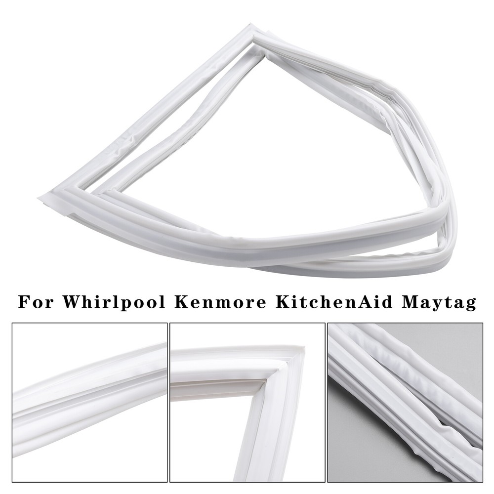 Refrigerator Door Gasket White W10830189 For Whirlpool Kenmore KitchenAid Maytag