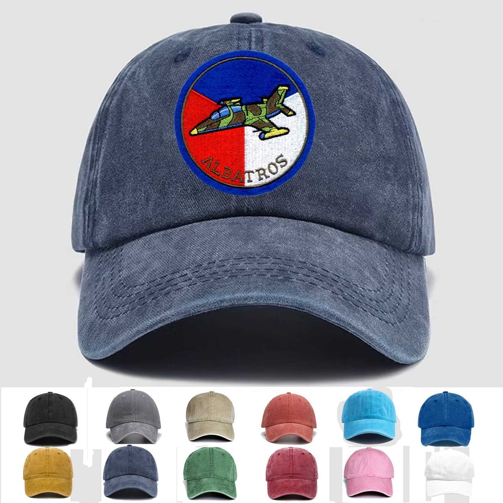 Custom Embroidered Hat L-39 Albatros Trainer Jet, Veteran Cap, Trucker Hat, Gift