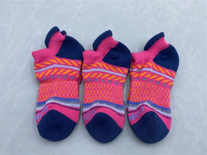 Bombas Ankle Socks Women Cushion Pink Socks 3 Pairs Size Small(4-7)