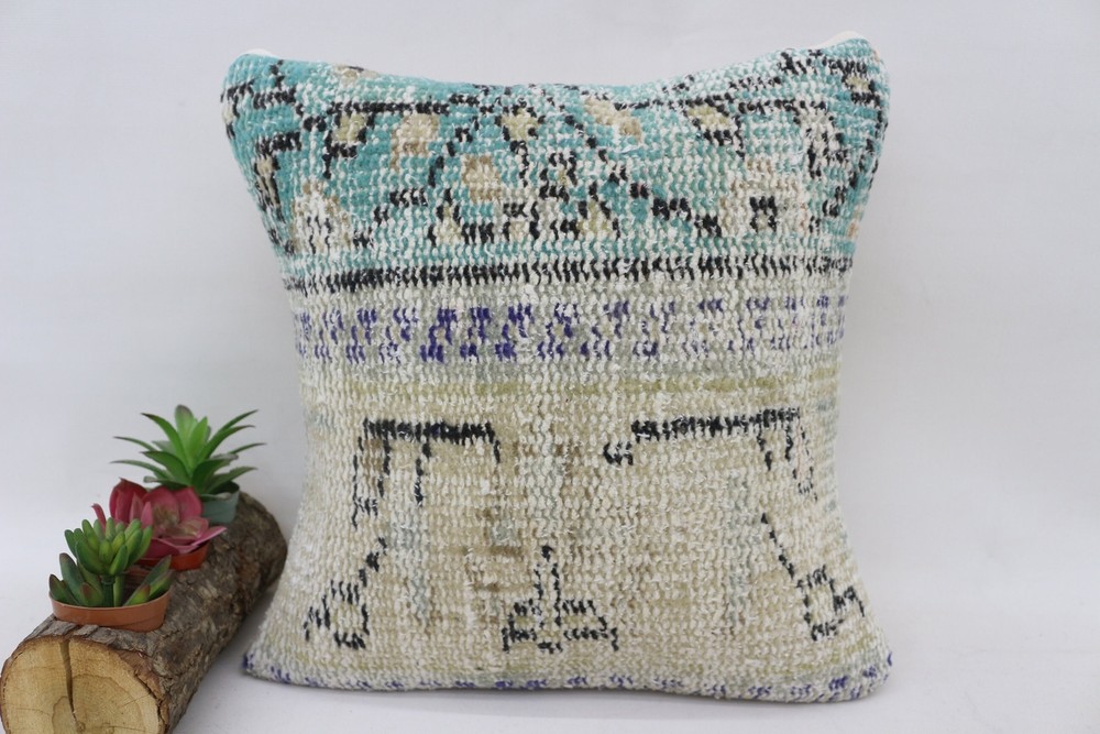 Turkish Kilim Pillow, 14