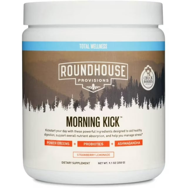 Roundhouse Provisions MORNINGKICK digestion StrawberryLemonade9.1oz-Limited Time-image